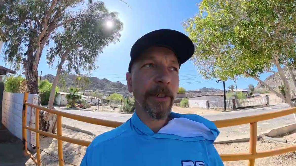 Campo Serenti beach camping San Felipe Sea of Cortez Baja California